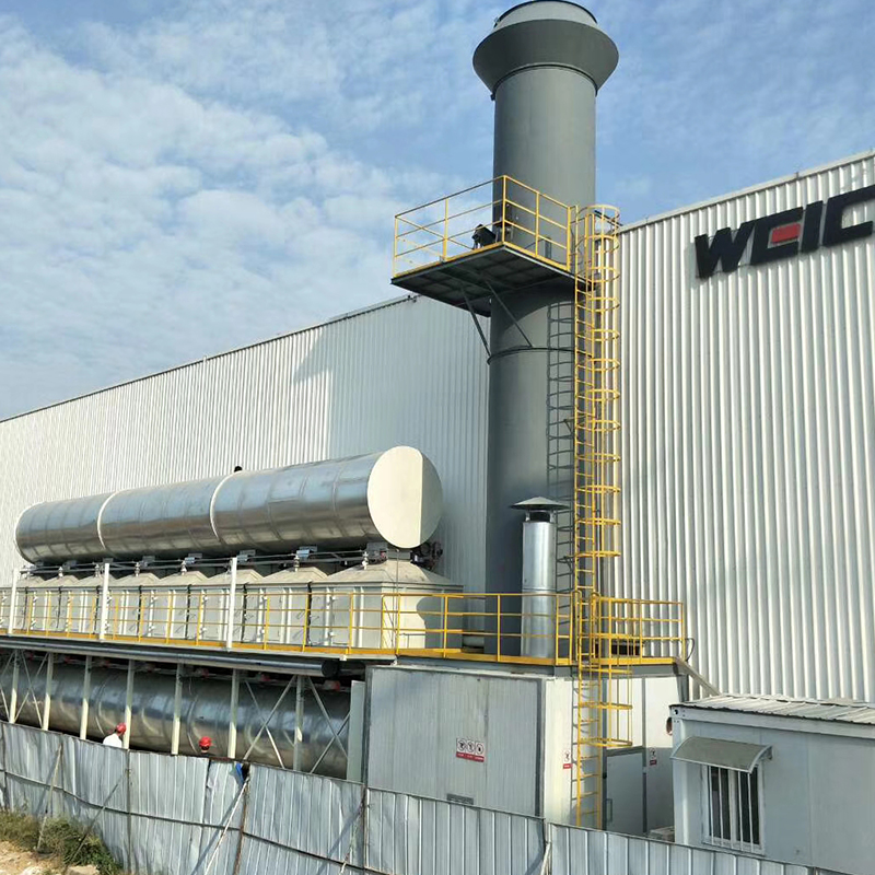 Equipamento de tratamento de gases residuais