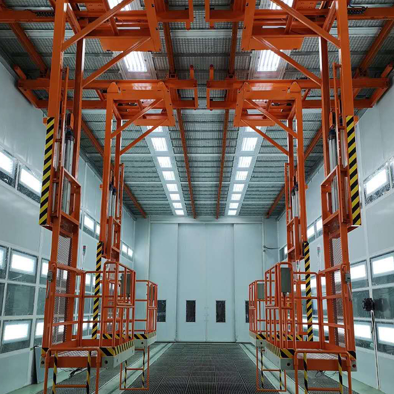 Elevadores de plataforma de 3 eixos