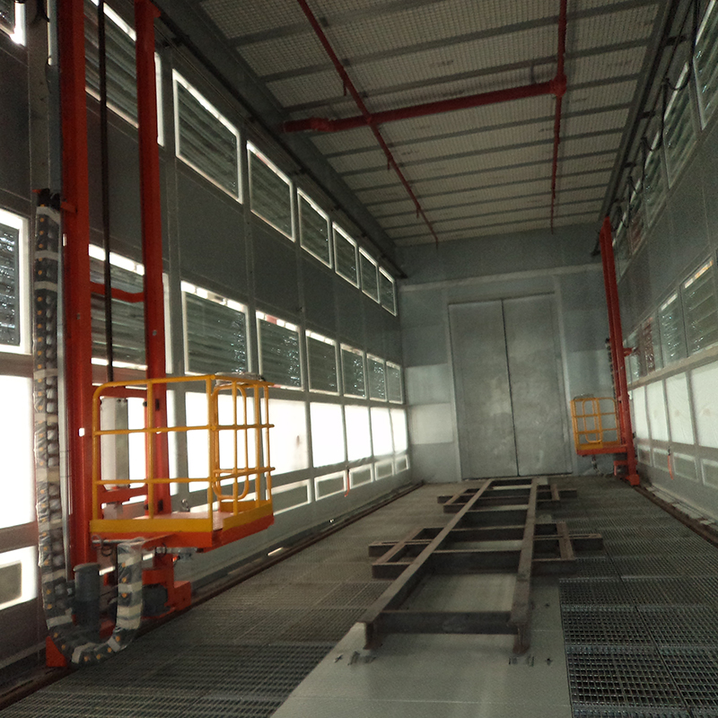 Elevadores de plataforma de 3 eixos
