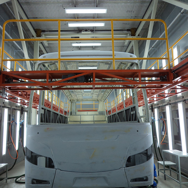 Linha de manutenção de transportes e petroleiros