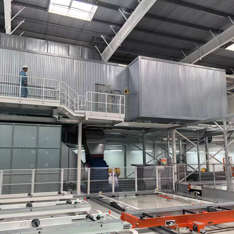 Linha de eletroforese para cabine de caminhão