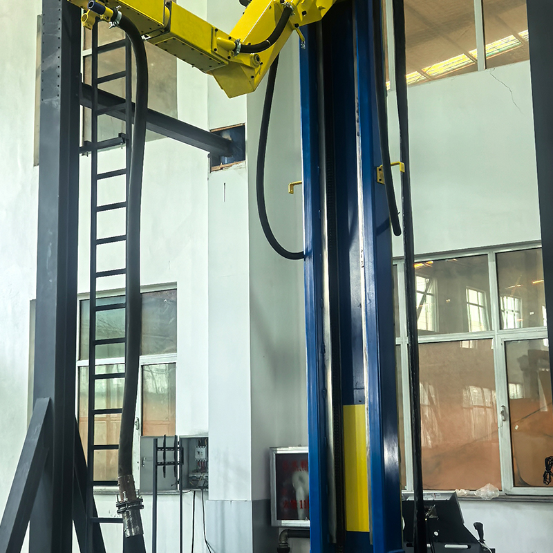 Sala de lixamento e máquina automática de jateamento