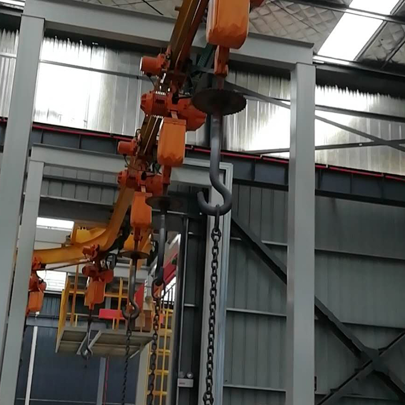 Sistema transportador de talha autopropelido
