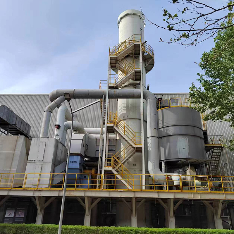 Equipamento de tratamento de gases residuais